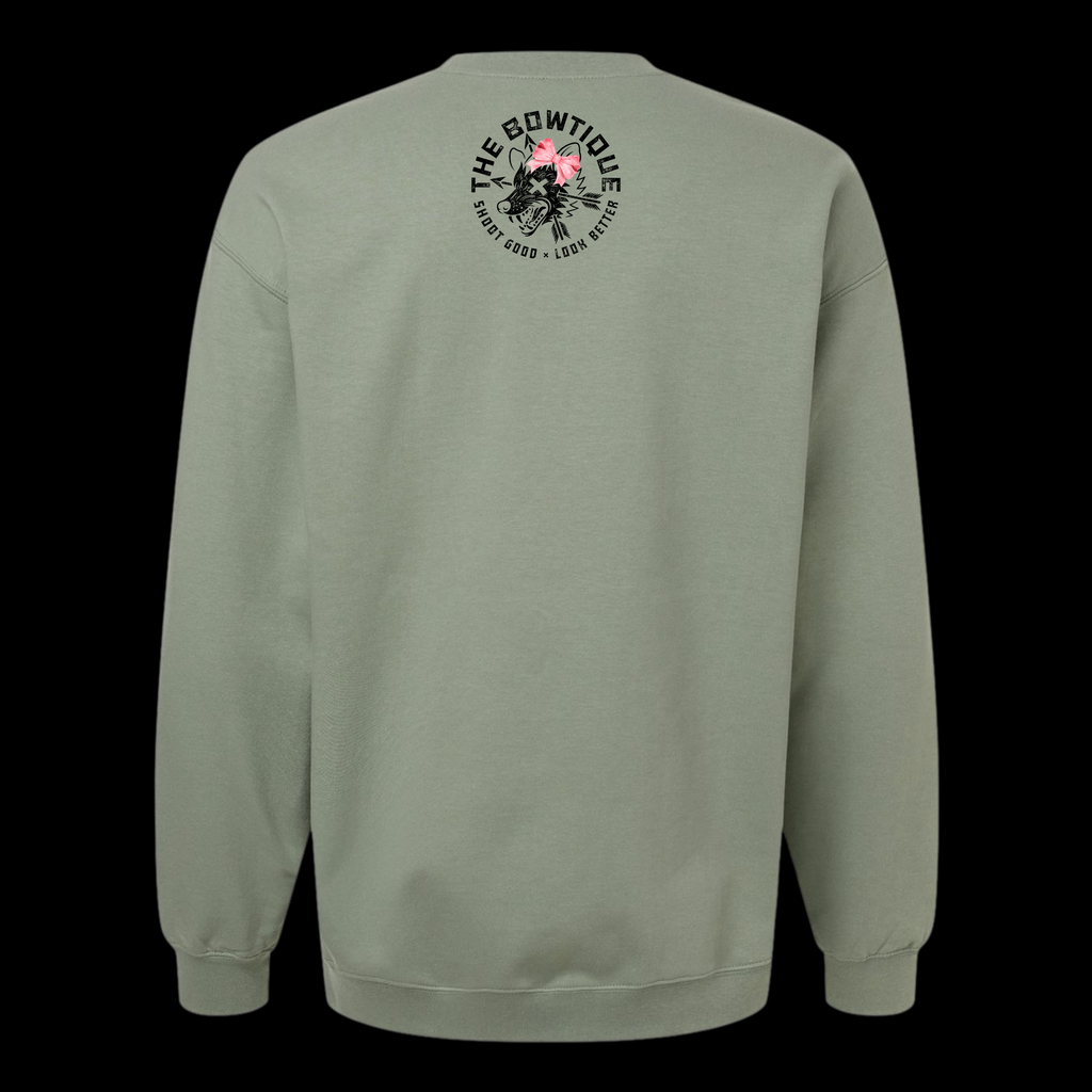 He’s Hunting. Crew Neck Sweatshirt