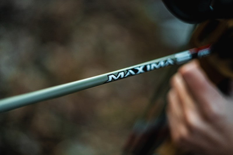 Carbon Express Maxima RED Drab 6mm Fletched Carbon Hunting Arrows (6-Pack)