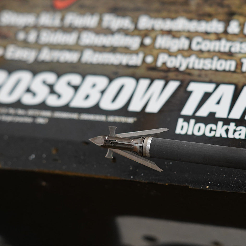 Muzzy Trocar HBX 4-Blade Crossbow Broadheads (3-Pack)