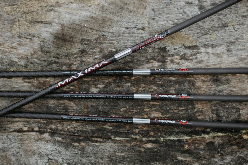 Carbon Express Maxima Sable RZ Fletched Carbon Hunting Arrows (6-Pack)