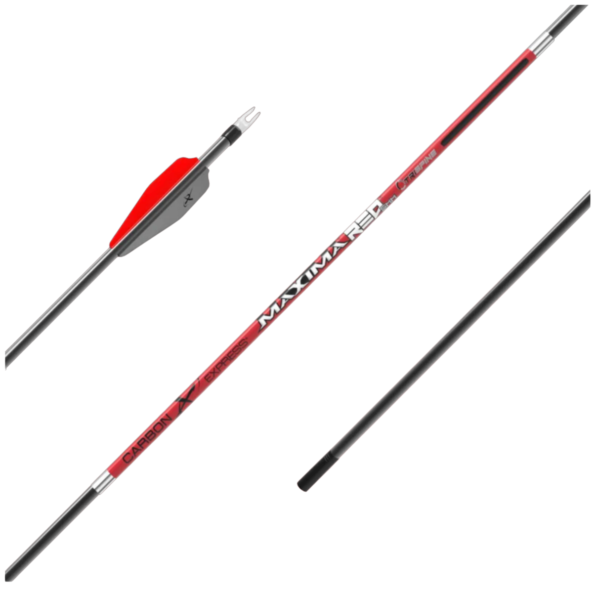 Carbon Express Maxima Red 5mm Pre-Fletched Arrows