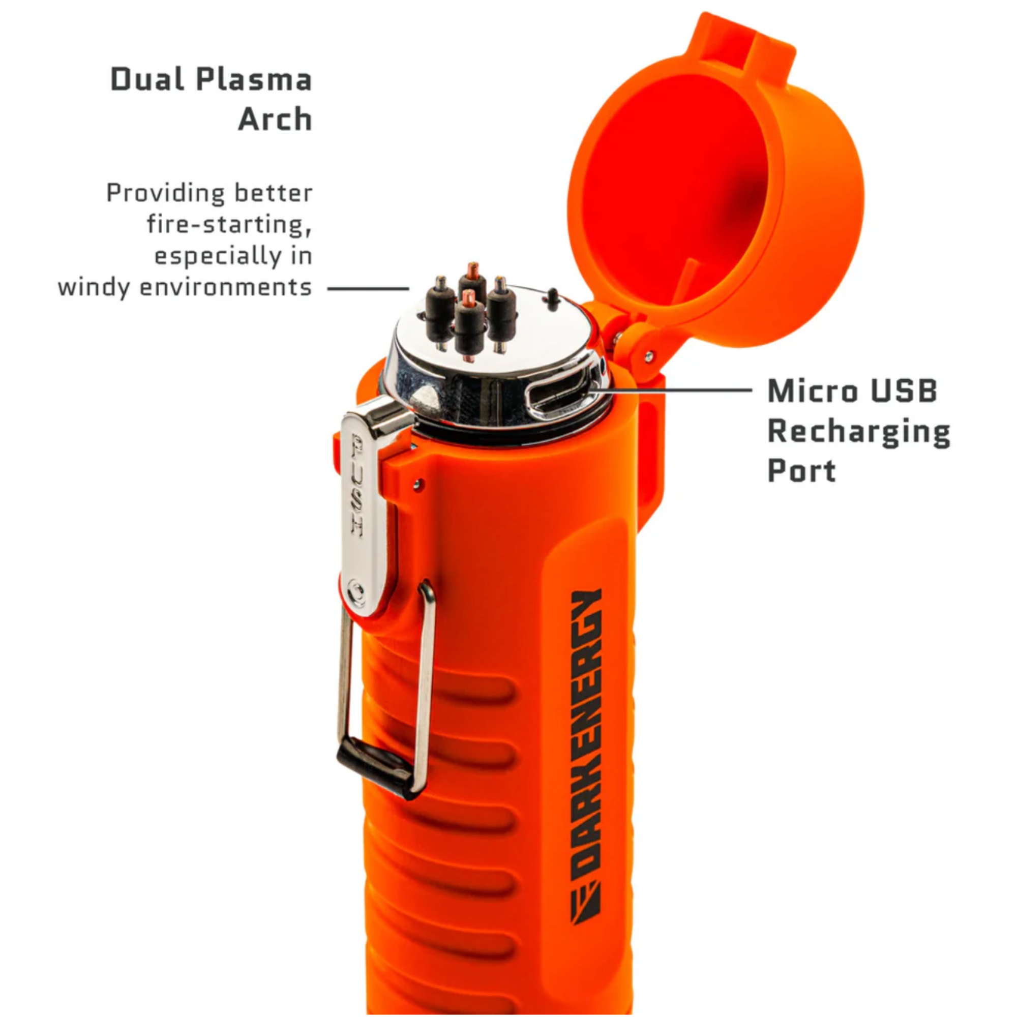 Dark Energy Plasma Lighter