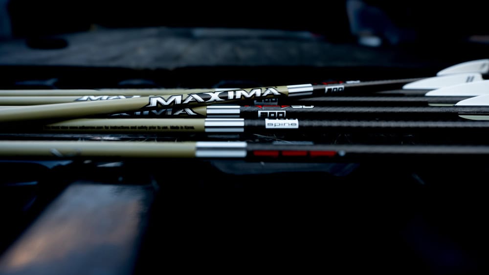 Carbon Express Maxima RED SD Drab Fletched Carbon Hunting Arrows (6-Pack)