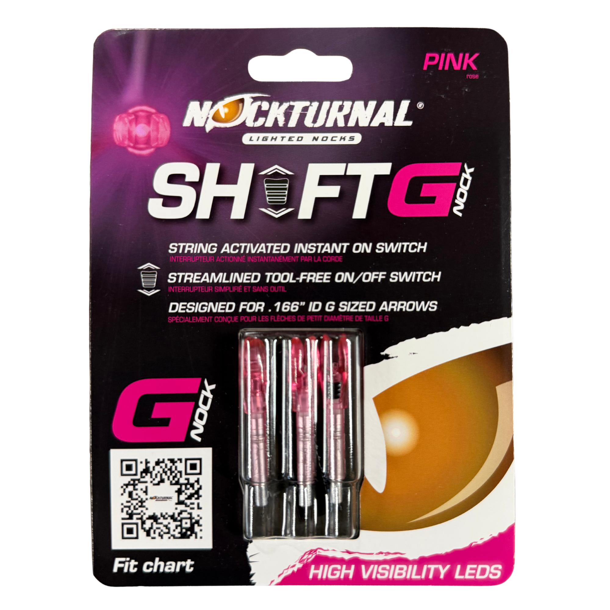 Nockturnal Light Nocks - Shift G Nock