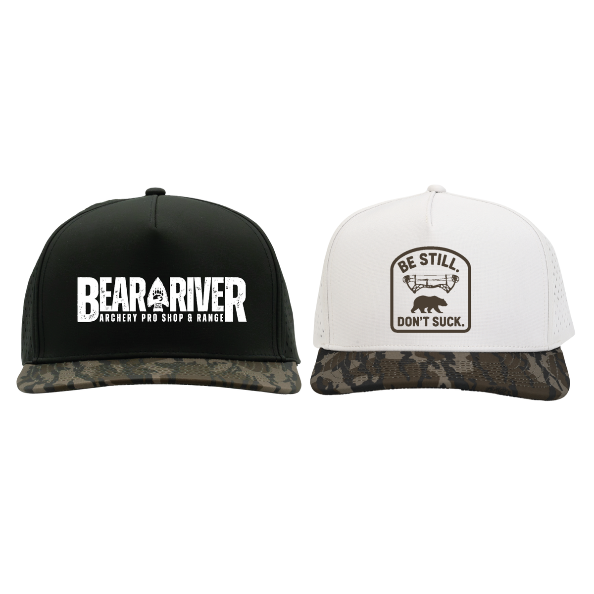 Bear River Hat - Mossy Oak & White