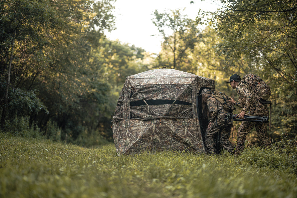 Rhino Low Hub Pro Full Door Hunting Blind