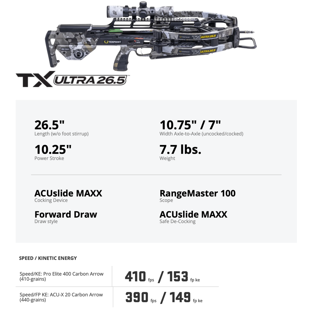 TenPoint TX Ultra 26.5