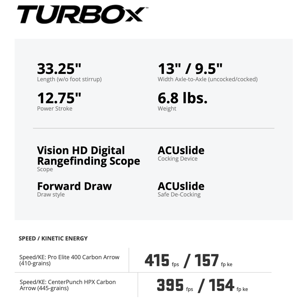 TenPoint Turbo X Vision