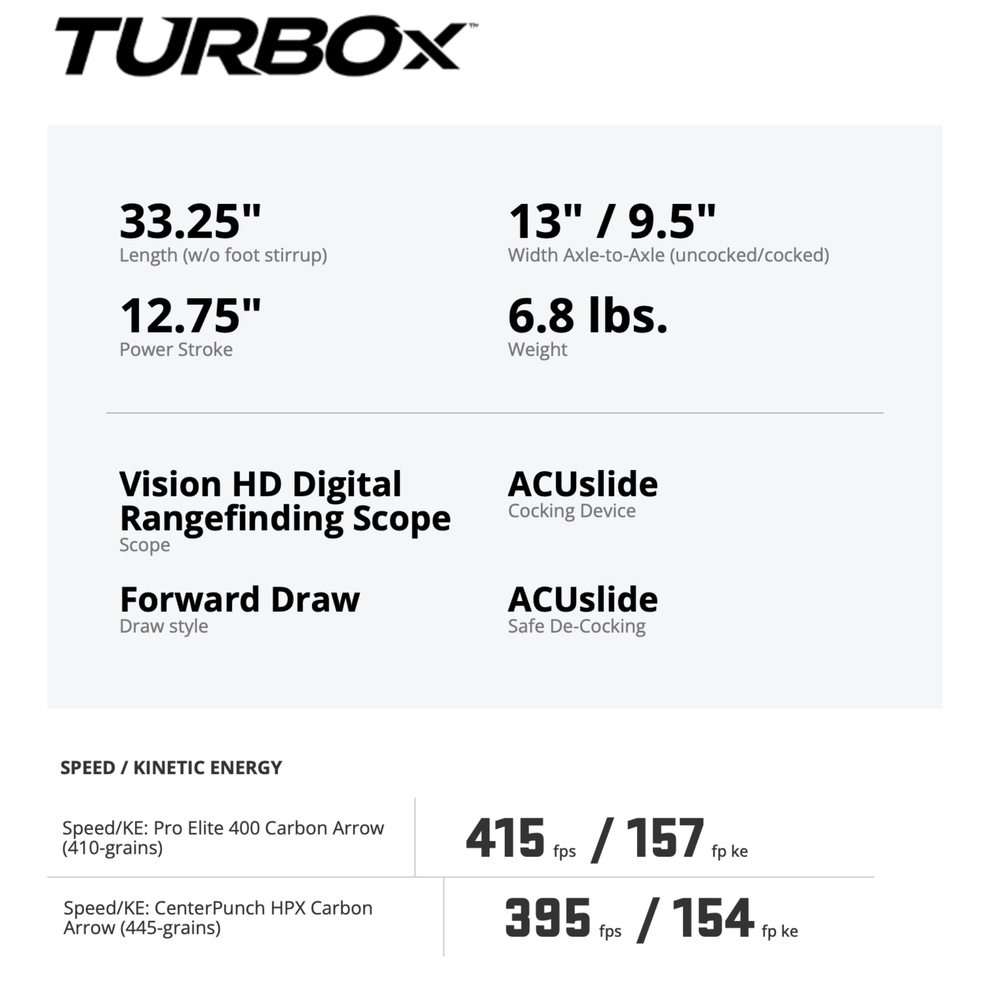 TenPoint Turbo X Vision