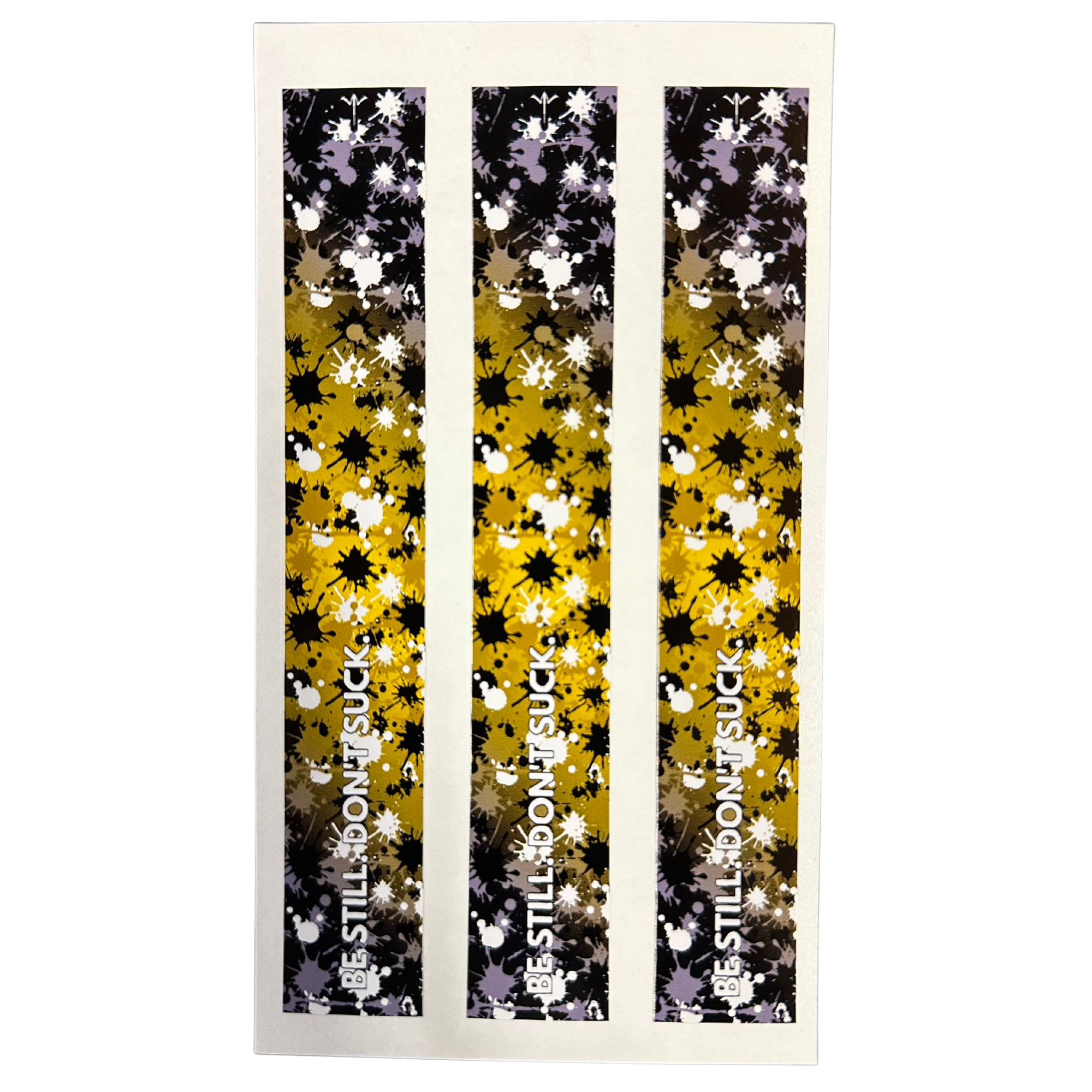 Whitewater Arrow Wraps - Paint Splatter