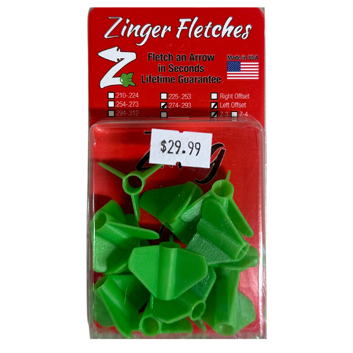 Zinger Fletches – Bear River Archery