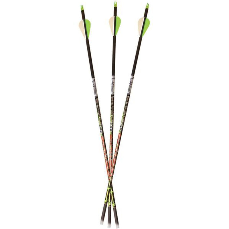 Carbon Express Adrenaline Fletched Carbon Hunting Arrows (6-Pack)