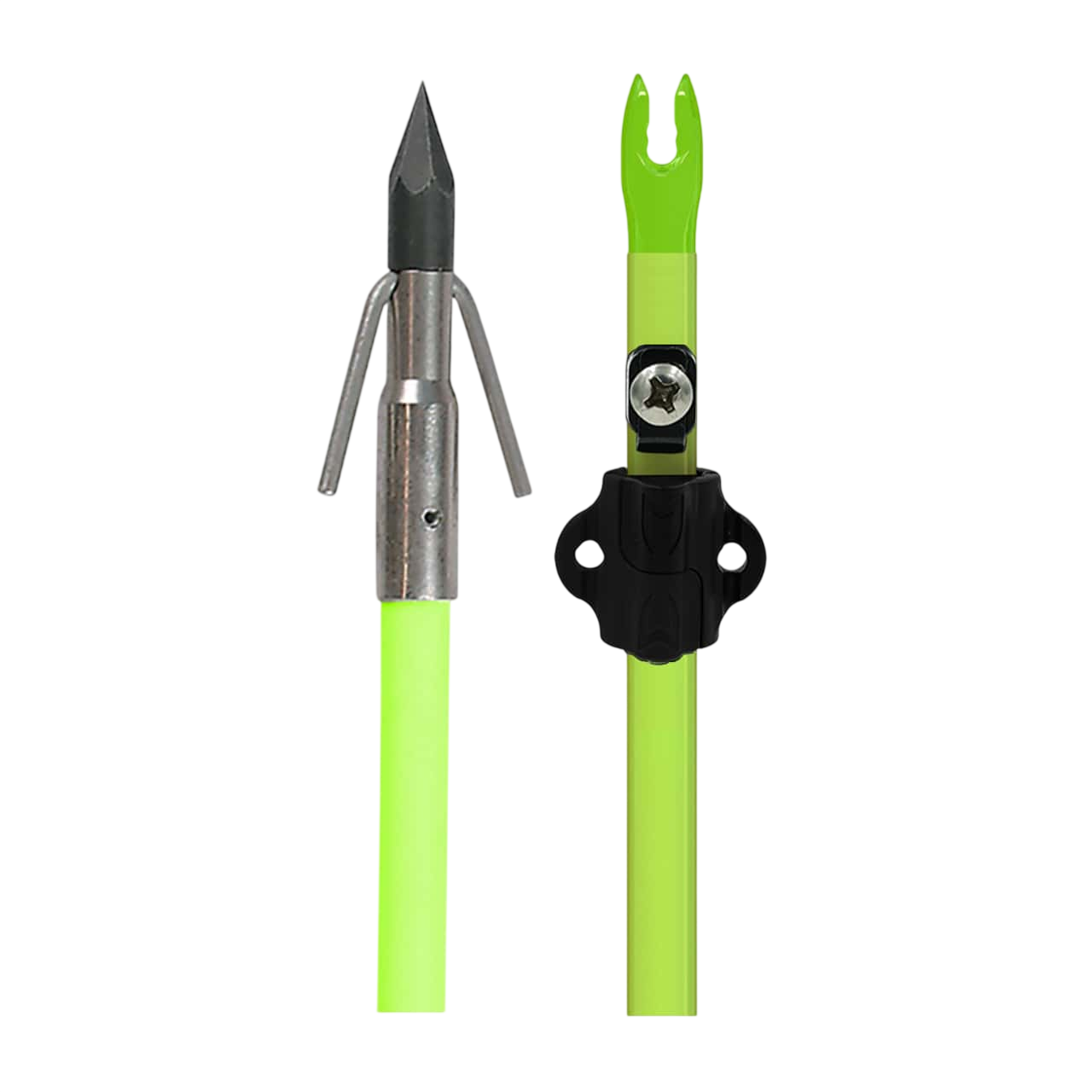 Muzzy Bowfishing Classic Chartreuse Fiberglass Arrow
