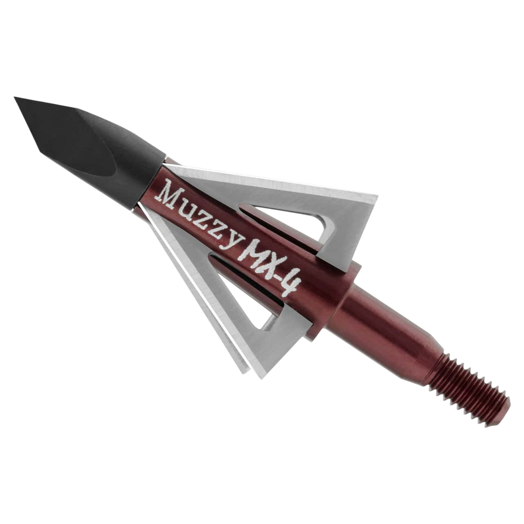 Muzzy MX-4 4-Blade Broadheads (3-Pack)