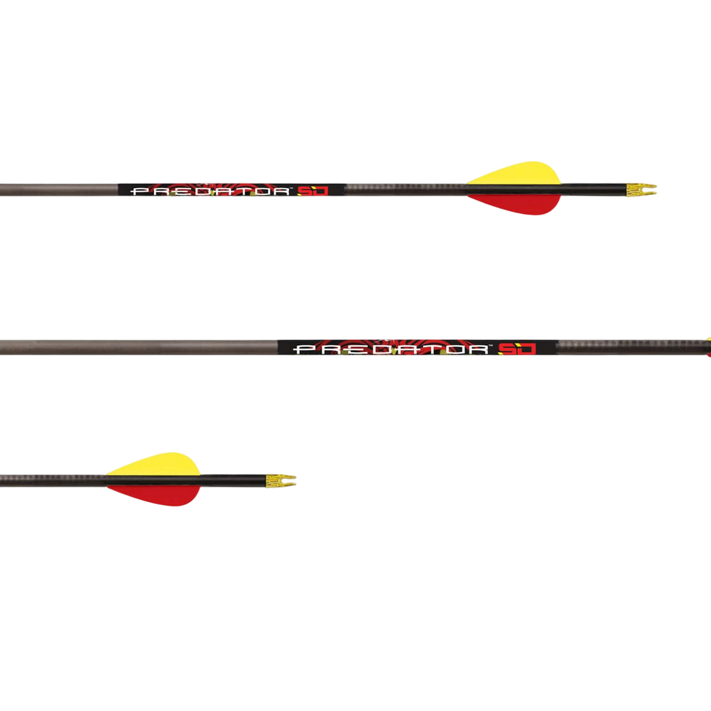 Carbon Express Predator SD Carbon Hunting Arrows (12-Pack)