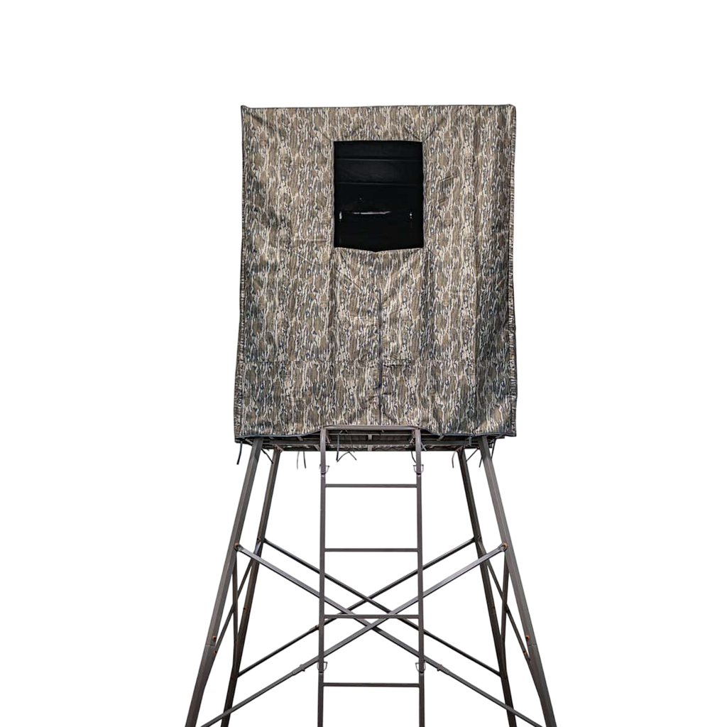 Rhino 10-Foot Quadpod Tree Stand – 2 Swivel Chairs