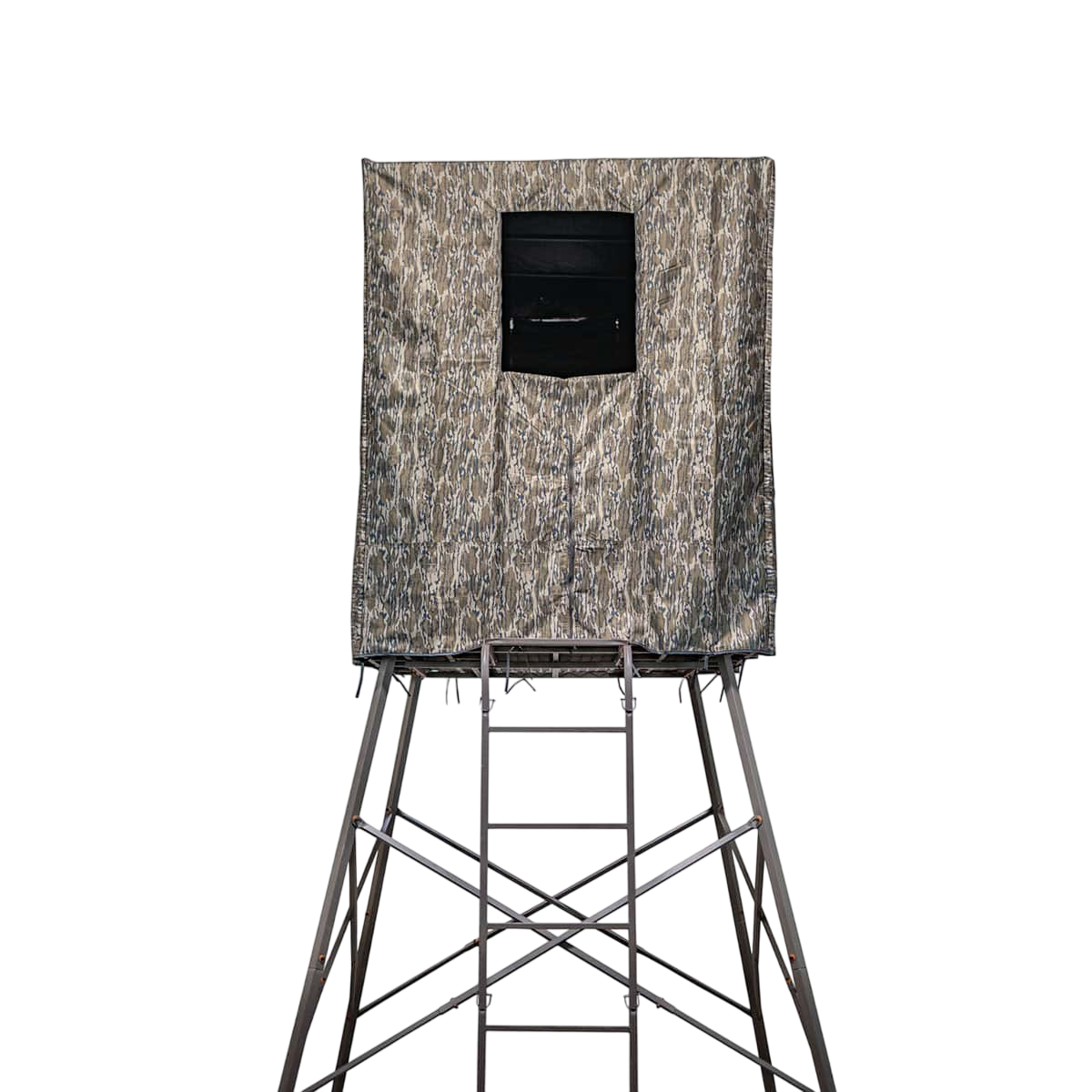Rhino 10-Foot Quadpod Tree Stand – 2 Swivel Chairs