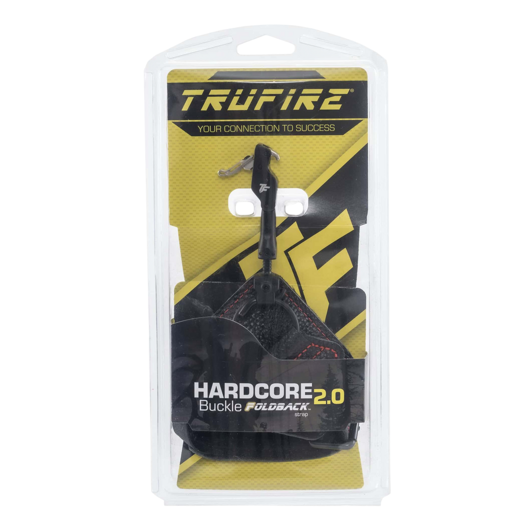 TruFire Hardcore 2.0 Buckle Foldback Bow Release Black