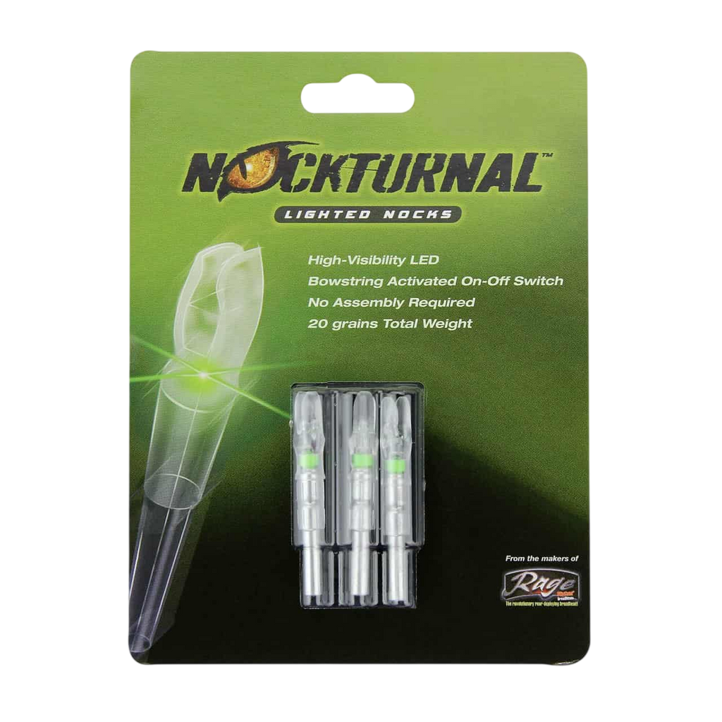 Nockturnal G-Nock Lighted Nocks (3-Pack)