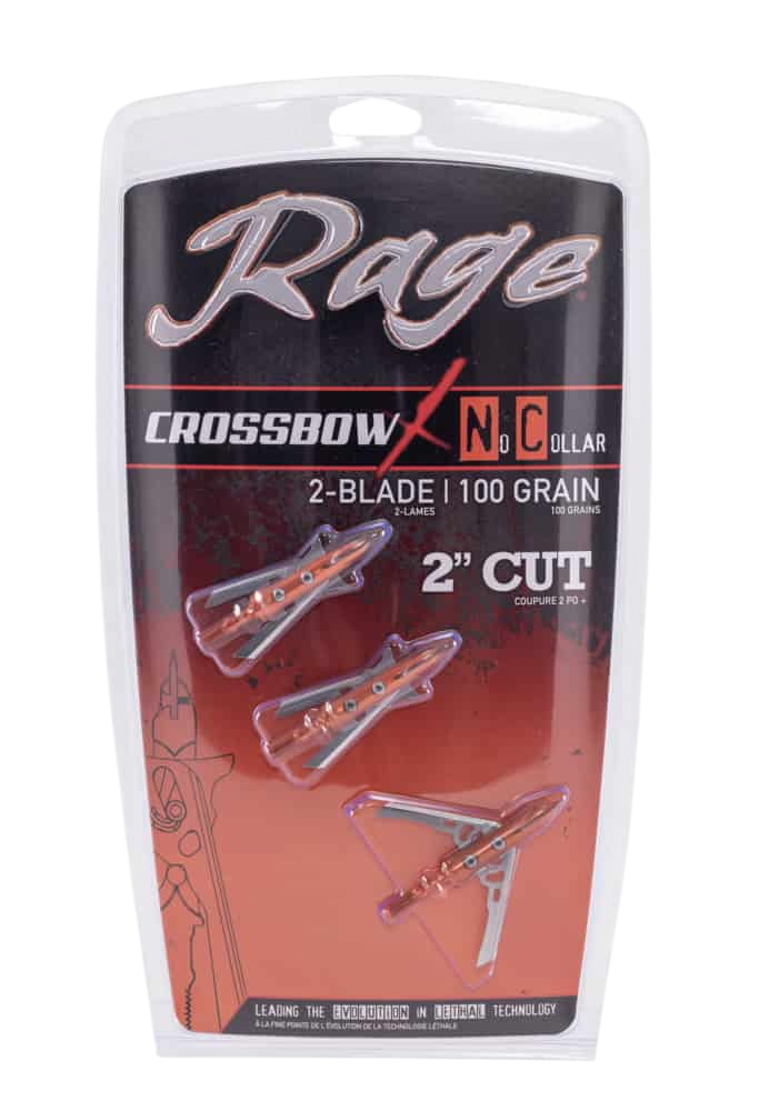 Rage Crossbow X NC 2-Blade Broadheads