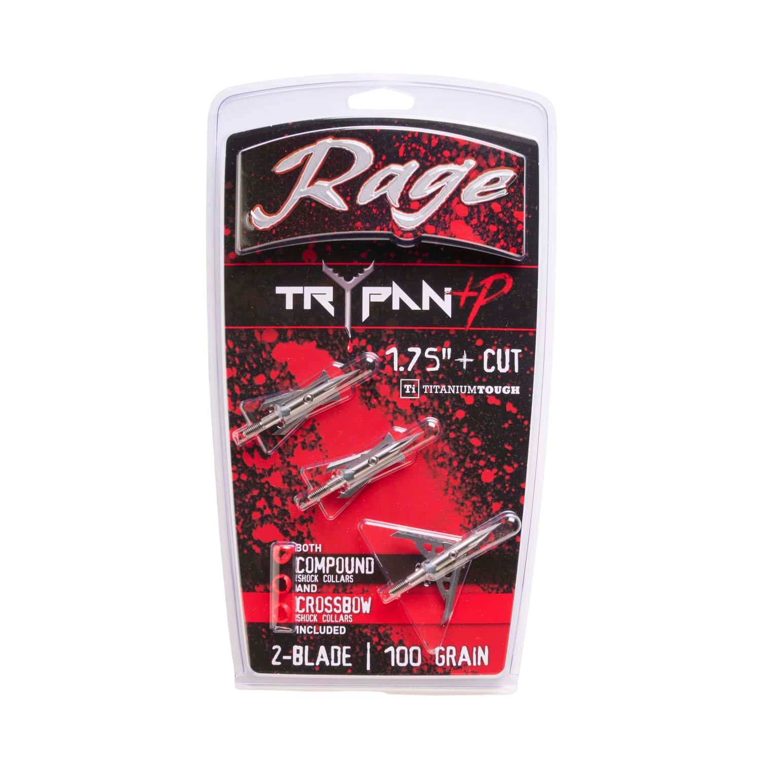 Rage Black Series Trypan 2-Blade Broadheads