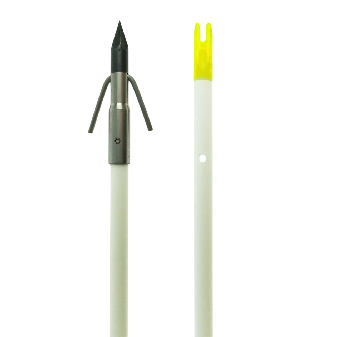 Muzzy Bowfishing Classic White Fiberglass Arrow