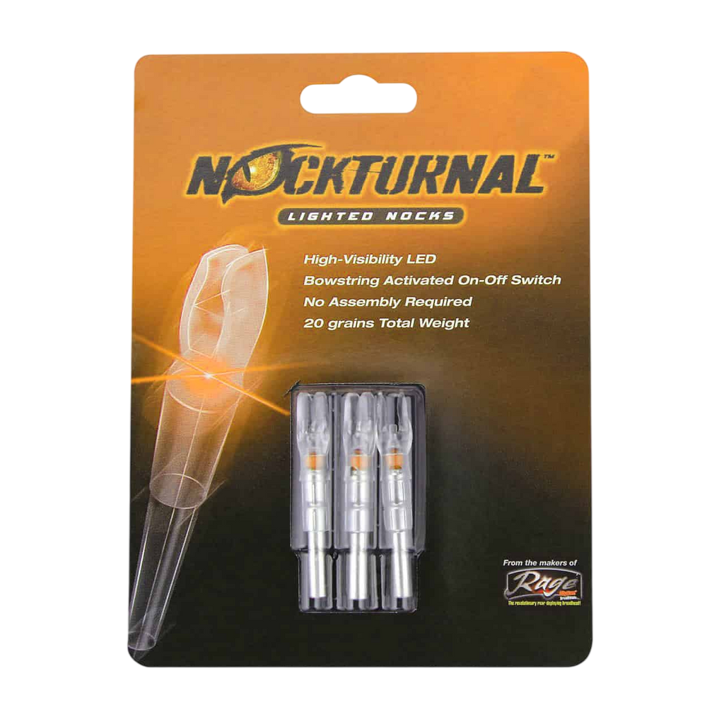 Nockturnal G-Nock Lighted Nocks (3-Pack)