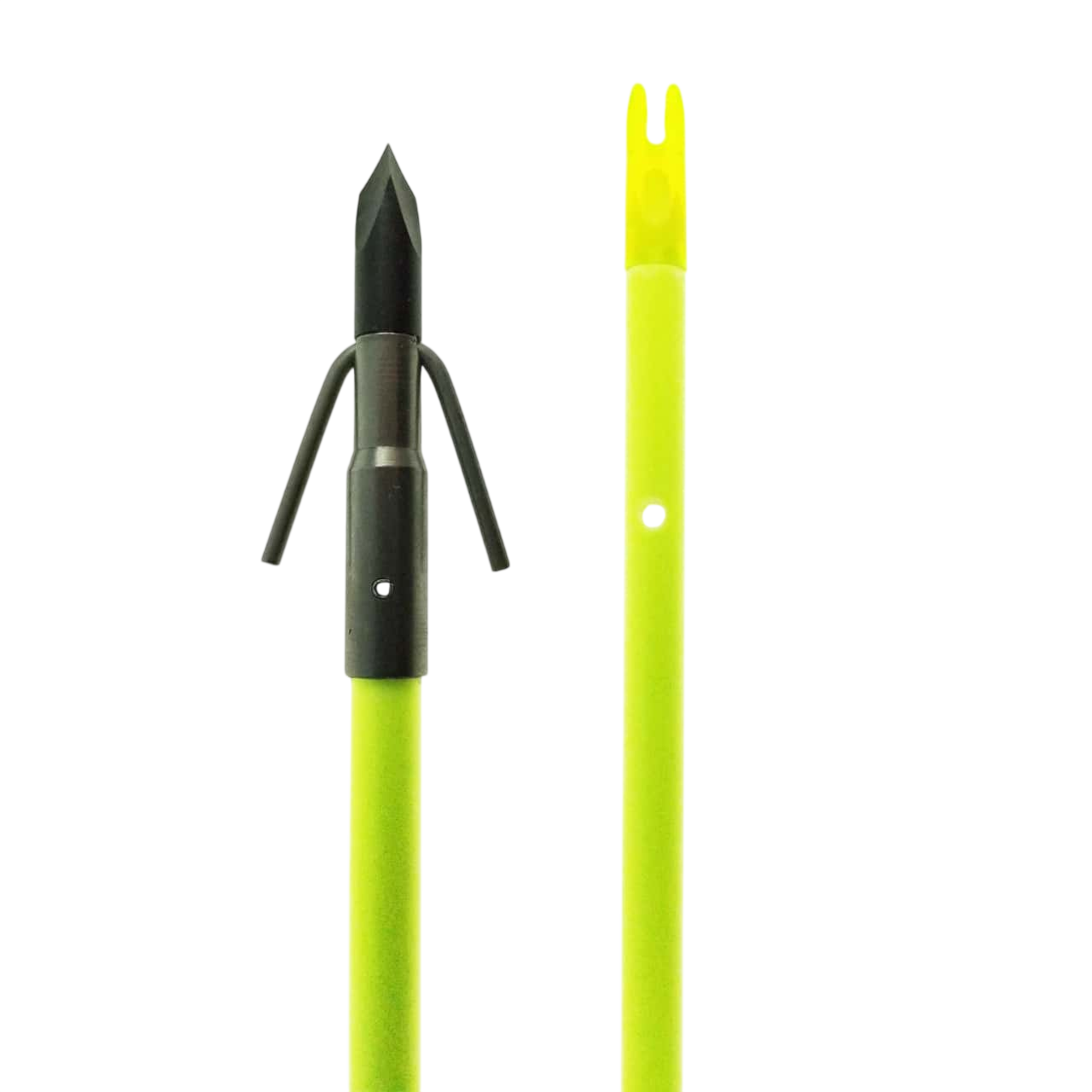 Muzzy Bowfishing Classic Chartreuse Fiberglass Arrow