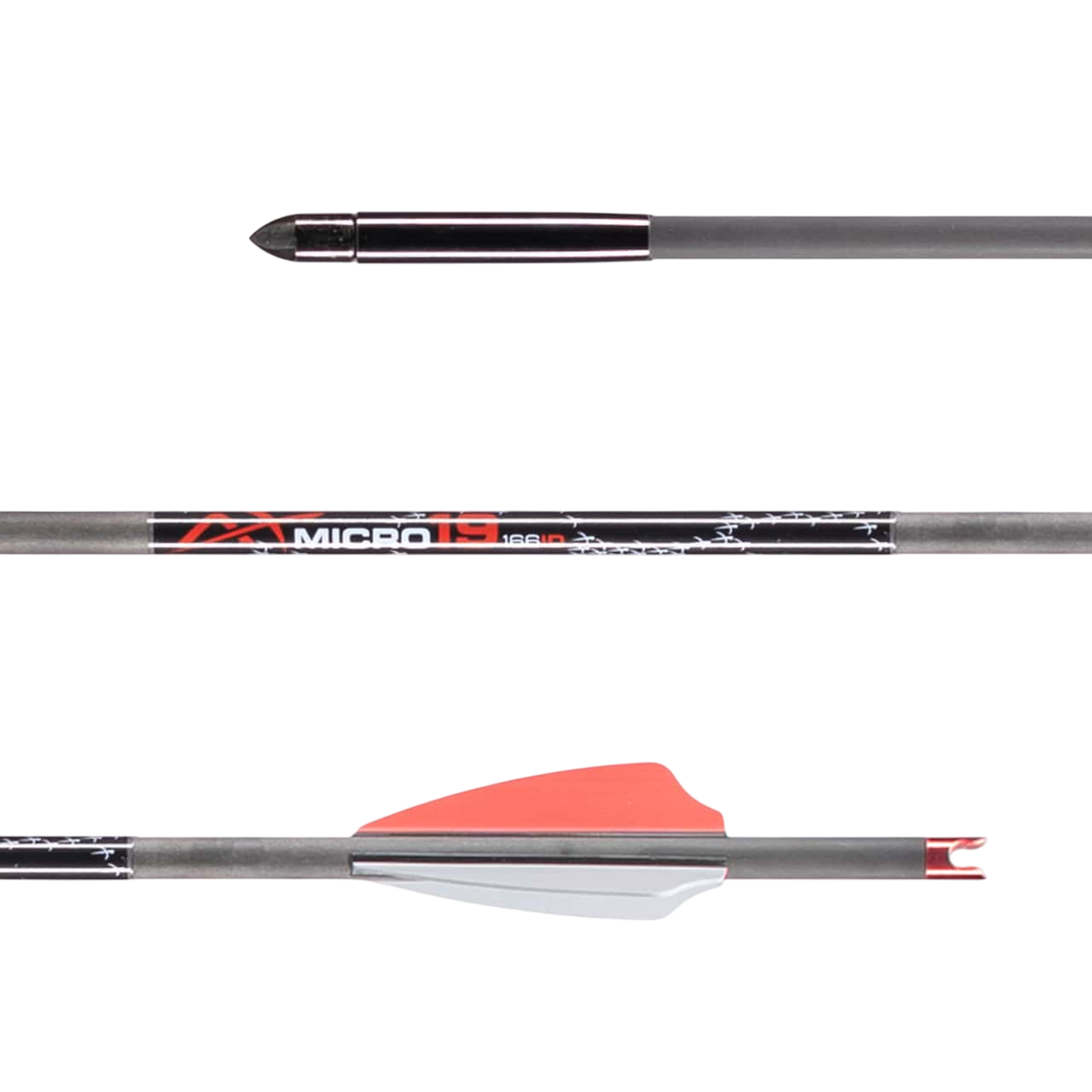 AXE 6 Pack .166" Micro Diameter 19" Crossbolts
