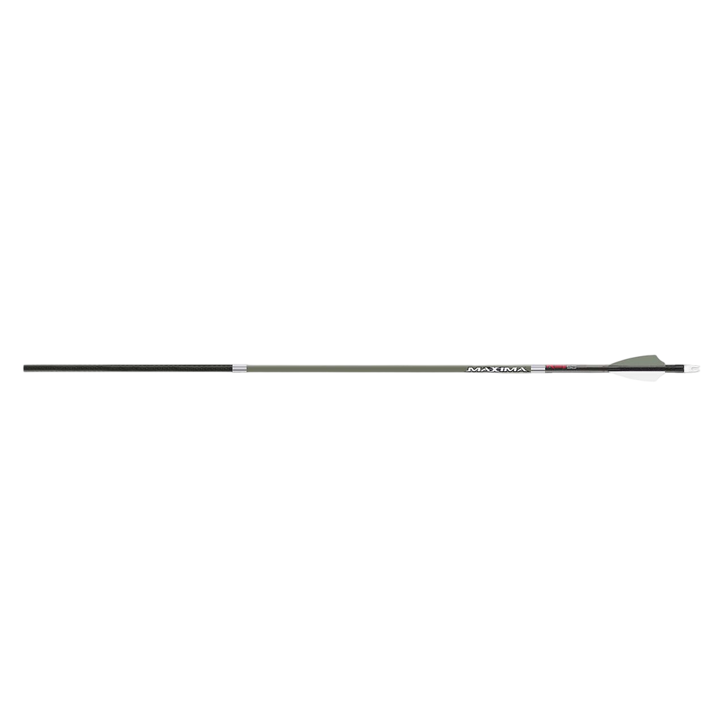 Carbon Express Maxima RED SD Drab Fletched Carbon Hunting Arrows (6-Pack)