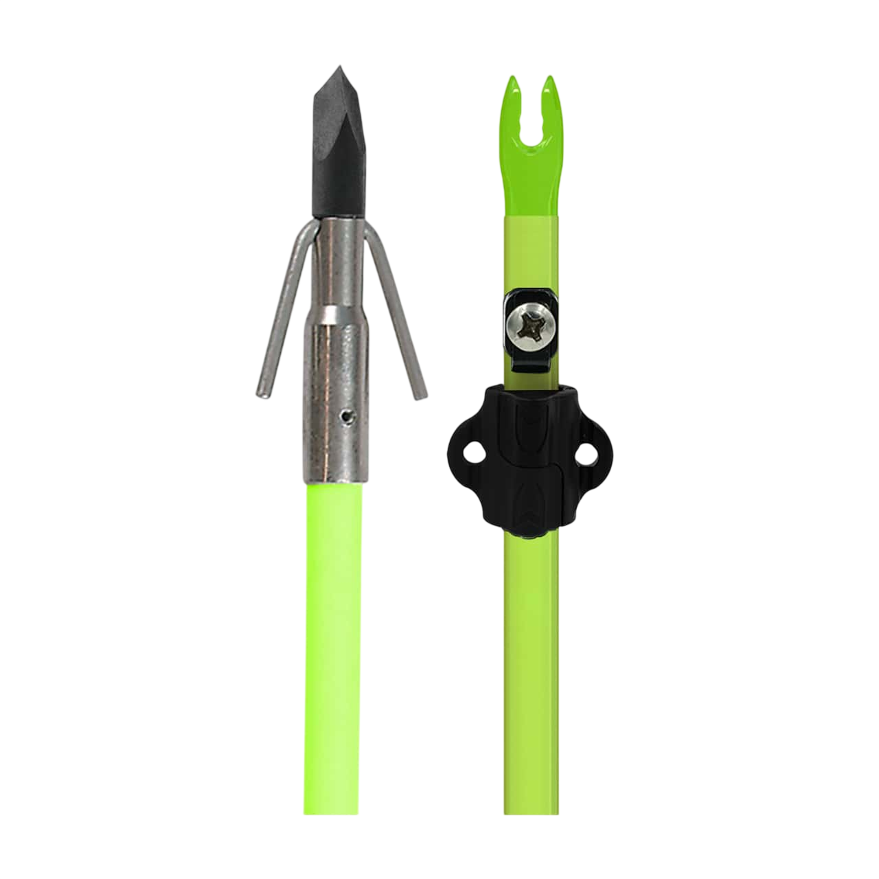 Muzzy Bowfishing Classic Chartreuse Fiberglass Arrow