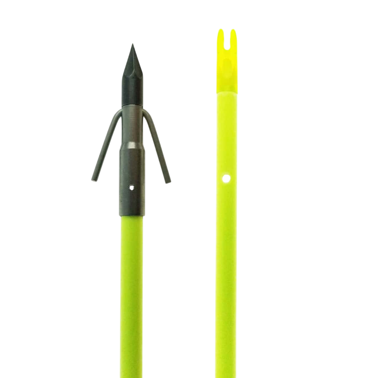 Muzzy Bowfishing Classic Chartreuse Fiberglass Arrow