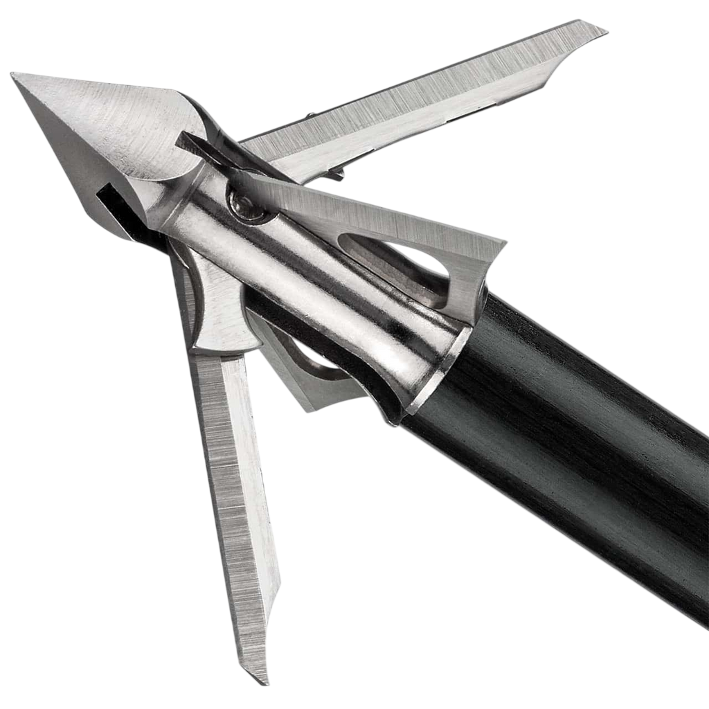 Muzzy Trocar HBX 4-Blade Crossbow Broadheads (3-Pack)