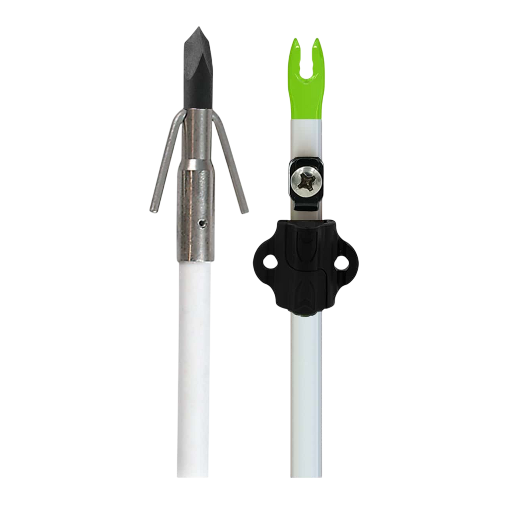 Muzzy Bowfishing Classic White Fiberglass Arrow