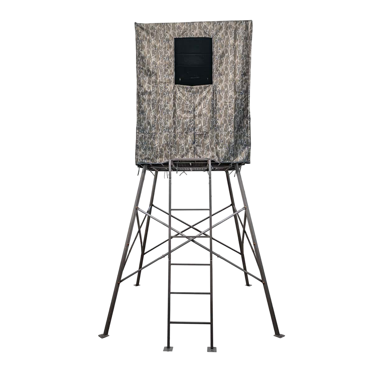 Rhino 10-Foot Quadpod Tree Stand – 2 Swivel Chairs