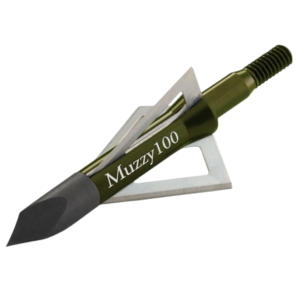 Muzzy 3-Blade Screw-In Broadheads (6-Pack)
