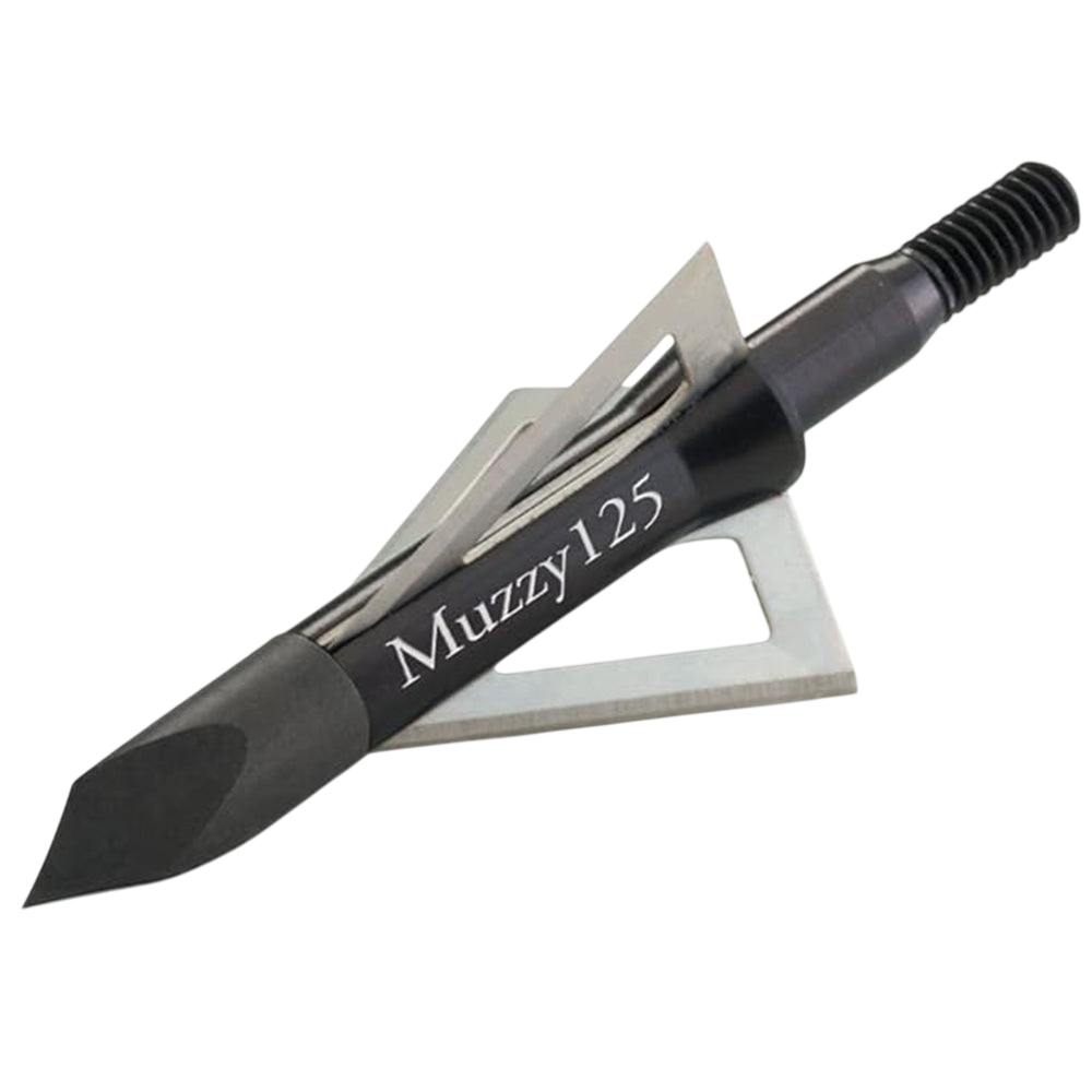 Muzzy 3-Blade Screw-In Broadheads (6-Pack)