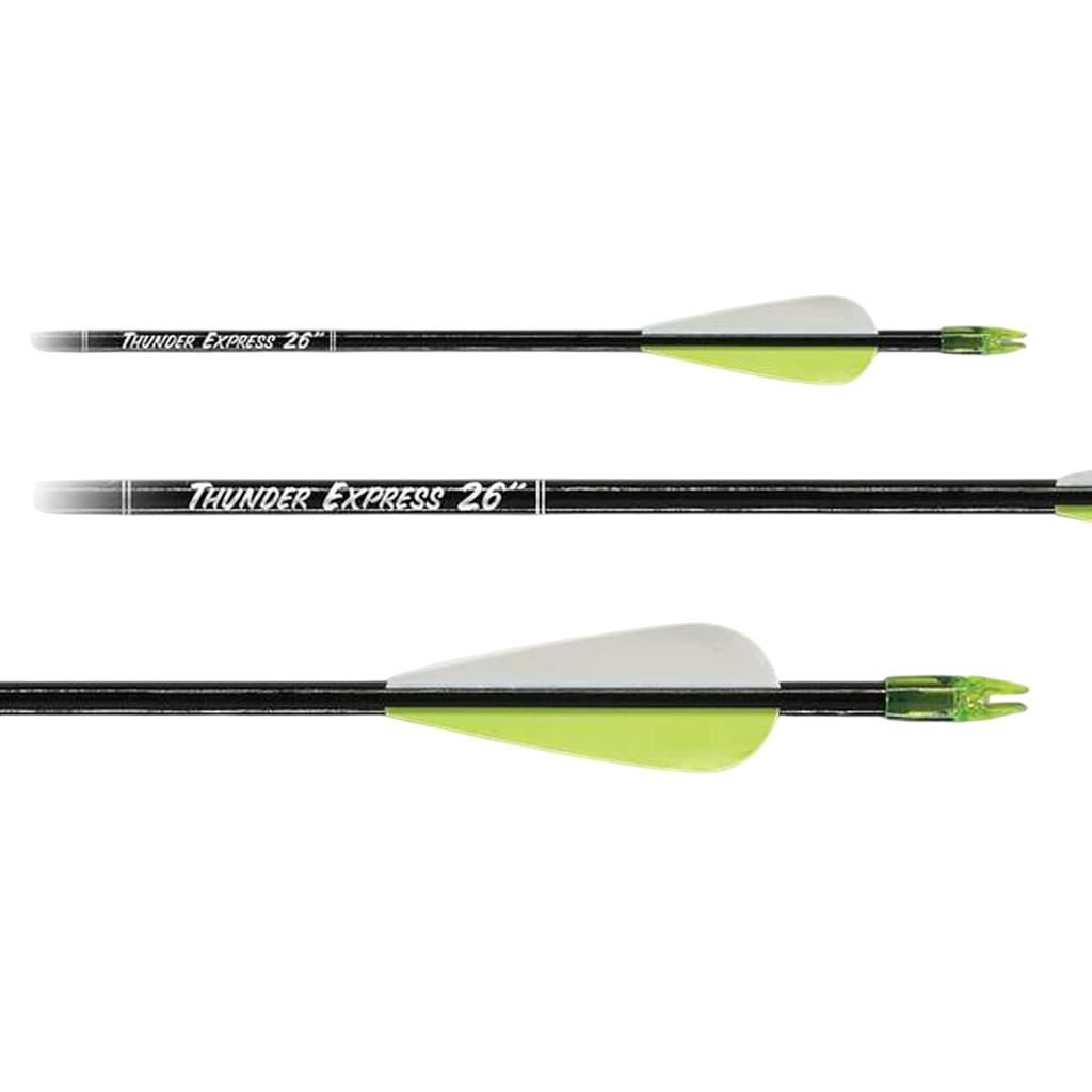 Carbon Express Thunder Express Fletched Youth Target Arrows