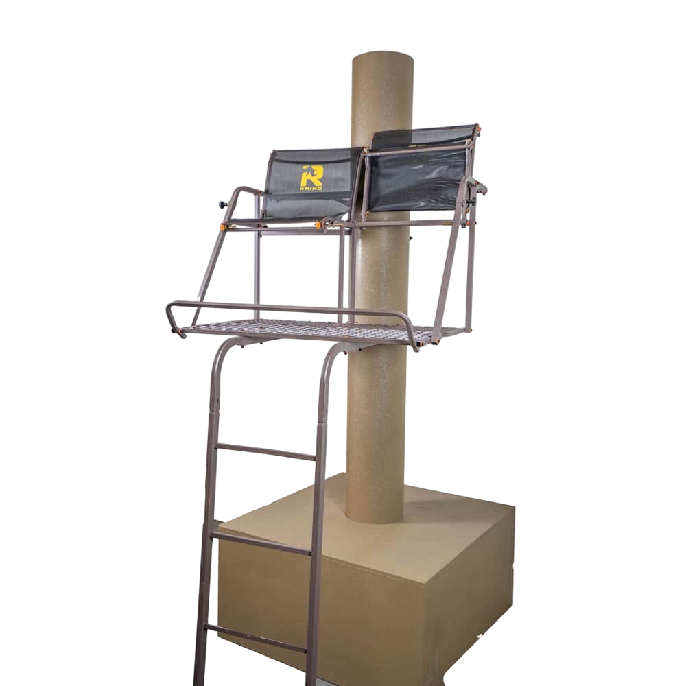 Rhino RTL-4002 17.5-Foot Deluxe 2-Person Ladder Stand