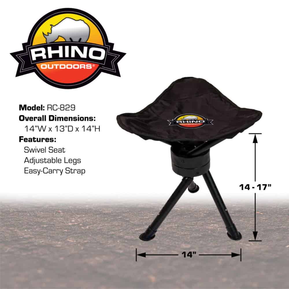Rhino Swivel Hunting Stool