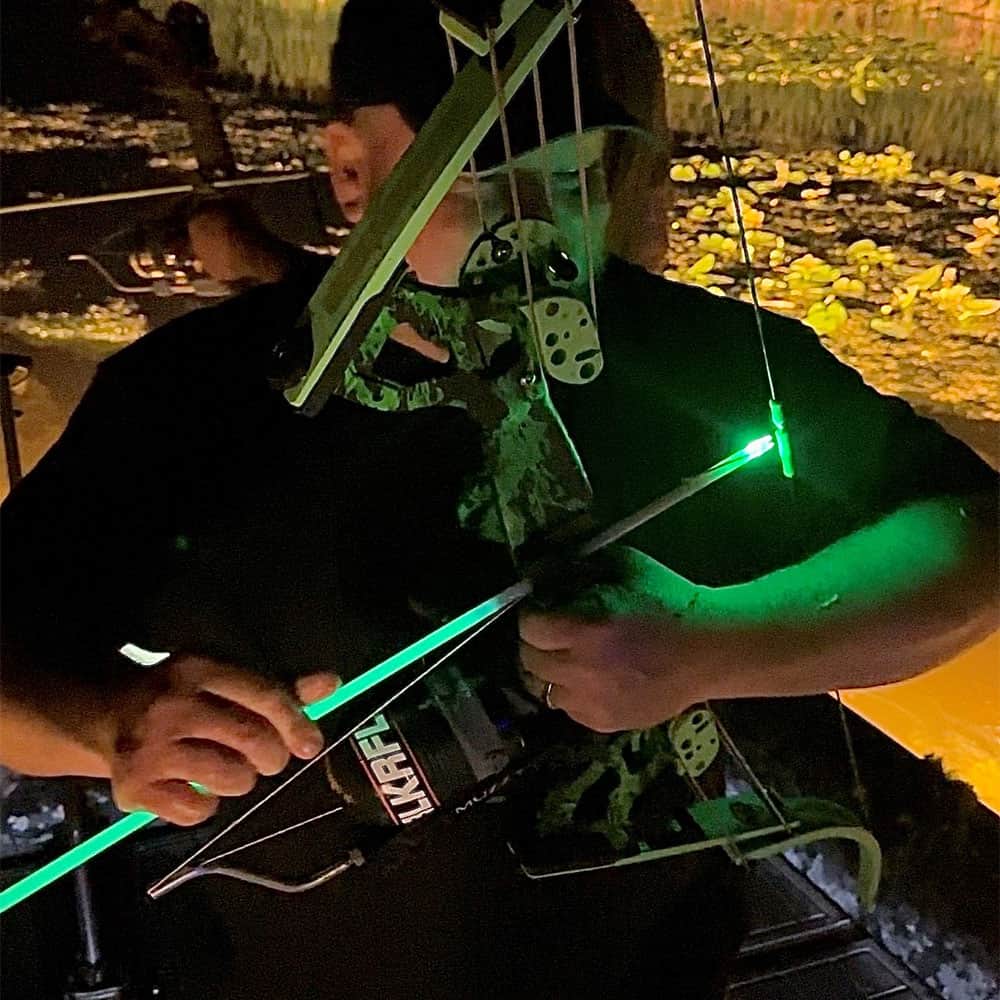 Muzzy Bowfishing Sabre Lighted Fiberglass Arrow